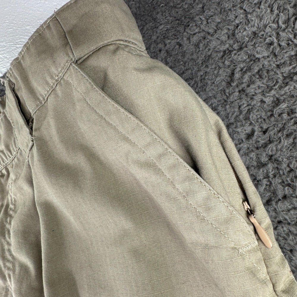 True Spec Tactical Pants Women 14 Rip Stop Cargo Adjustable Beige Hiking Securit - Picture 16 of 16